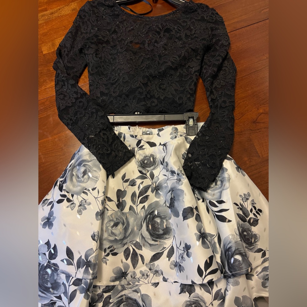 Two Piece Homecoming Dress